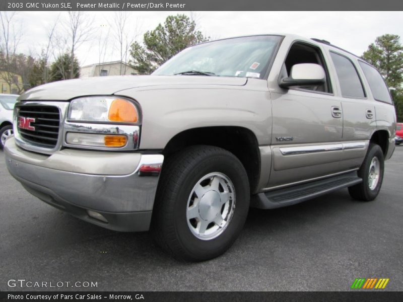 Pewter Metallic / Pewter/Dark Pewter 2003 GMC Yukon SLE