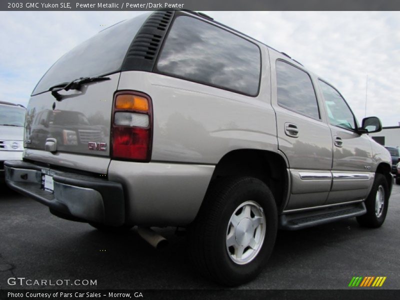 Pewter Metallic / Pewter/Dark Pewter 2003 GMC Yukon SLE