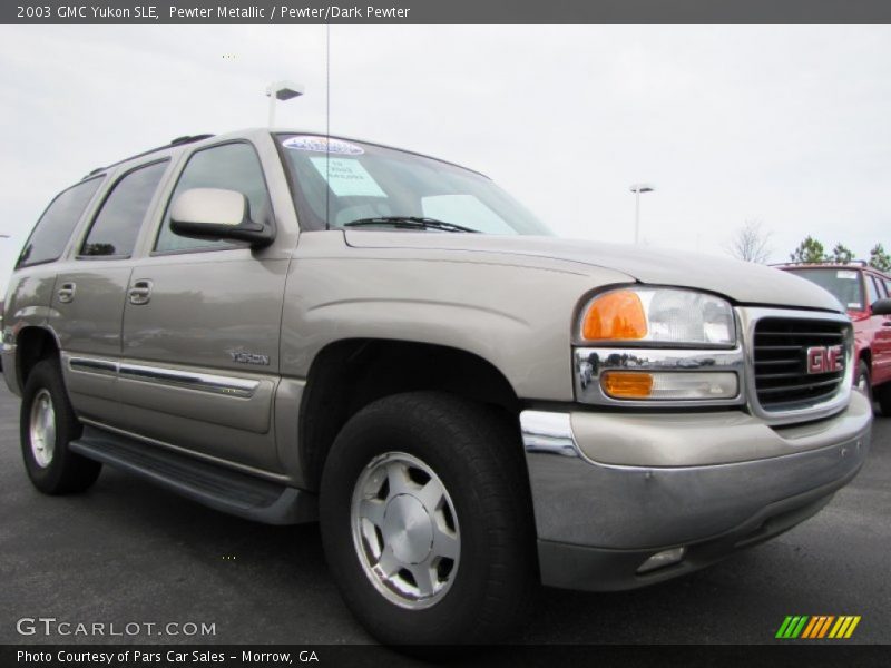 Pewter Metallic / Pewter/Dark Pewter 2003 GMC Yukon SLE