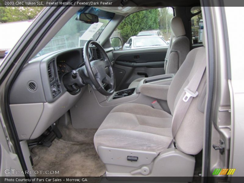  2003 Yukon SLE Pewter/Dark Pewter Interior