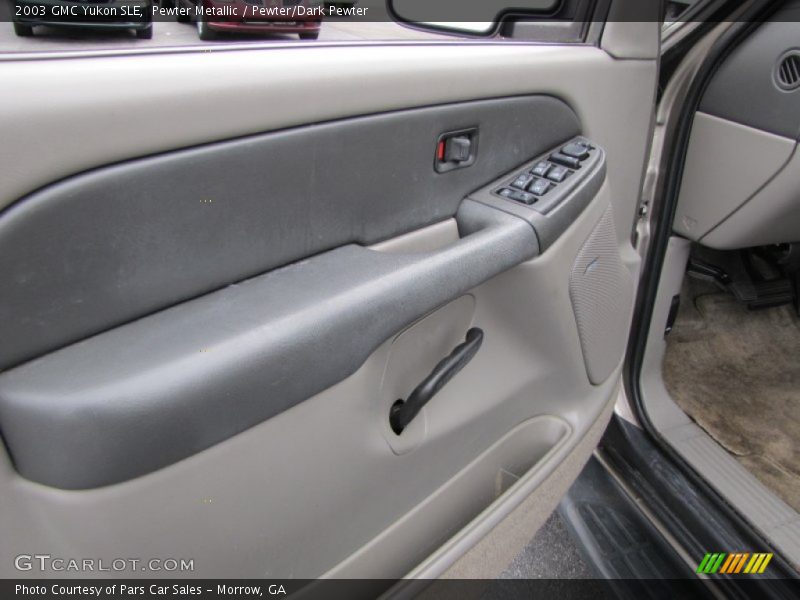 Pewter Metallic / Pewter/Dark Pewter 2003 GMC Yukon SLE