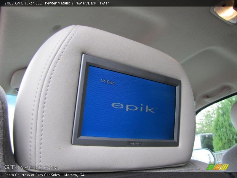Pewter Metallic / Pewter/Dark Pewter 2003 GMC Yukon SLE