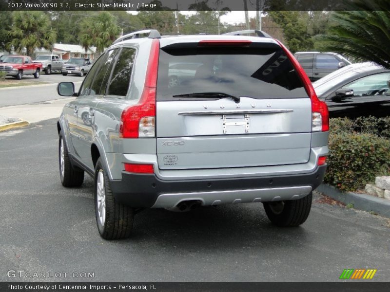Electric Silver Metallic / Beige 2012 Volvo XC90 3.2