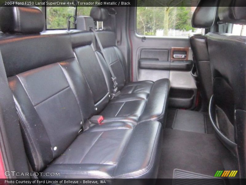 Rear Seat of 2004 F150 Lariat SuperCrew 4x4