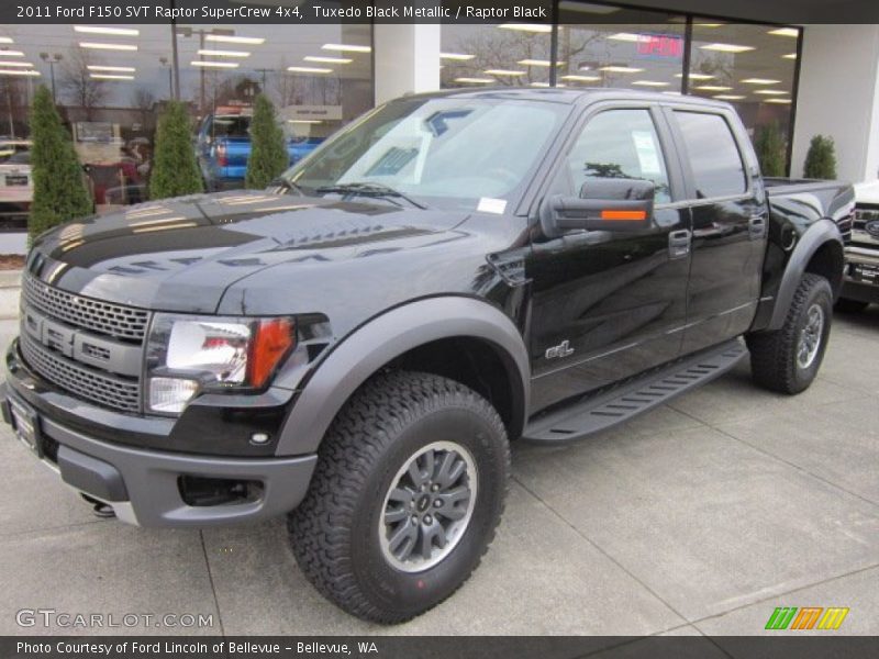 Tuxedo Black Metallic / Raptor Black 2011 Ford F150 SVT Raptor SuperCrew 4x4