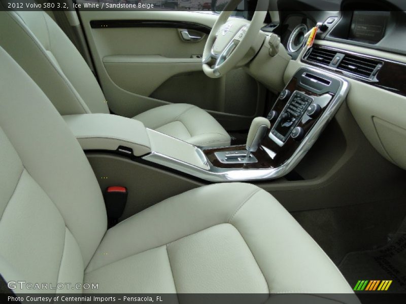 Ice White / Sandstone Beige 2012 Volvo S80 3.2