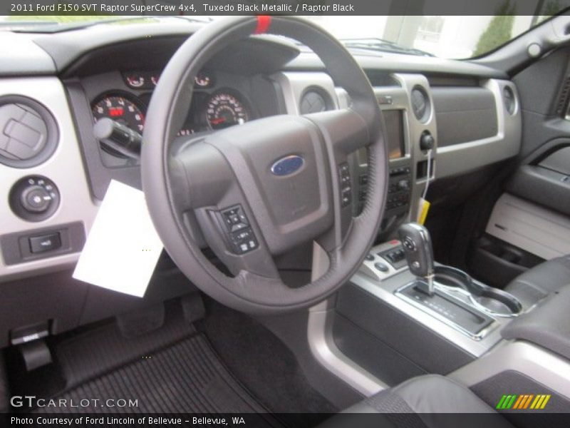 Tuxedo Black Metallic / Raptor Black 2011 Ford F150 SVT Raptor SuperCrew 4x4