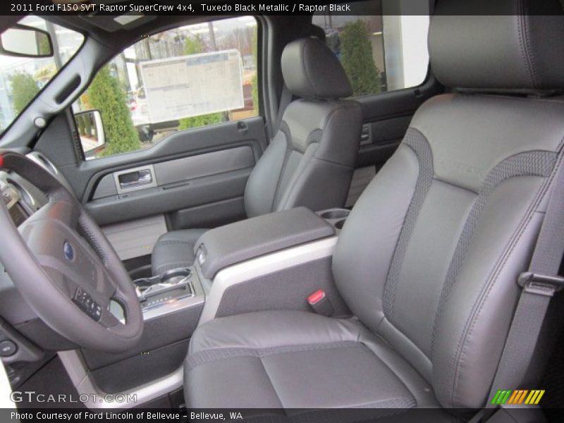 Tuxedo Black Metallic / Raptor Black 2011 Ford F150 SVT Raptor SuperCrew 4x4