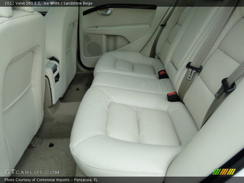 Ice White / Sandstone Beige 2012 Volvo S80 3.2