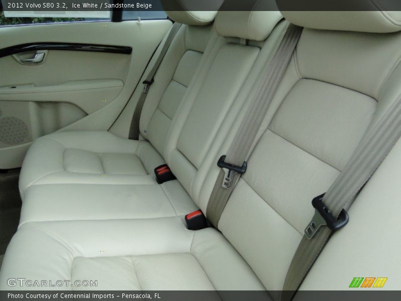 Ice White / Sandstone Beige 2012 Volvo S80 3.2