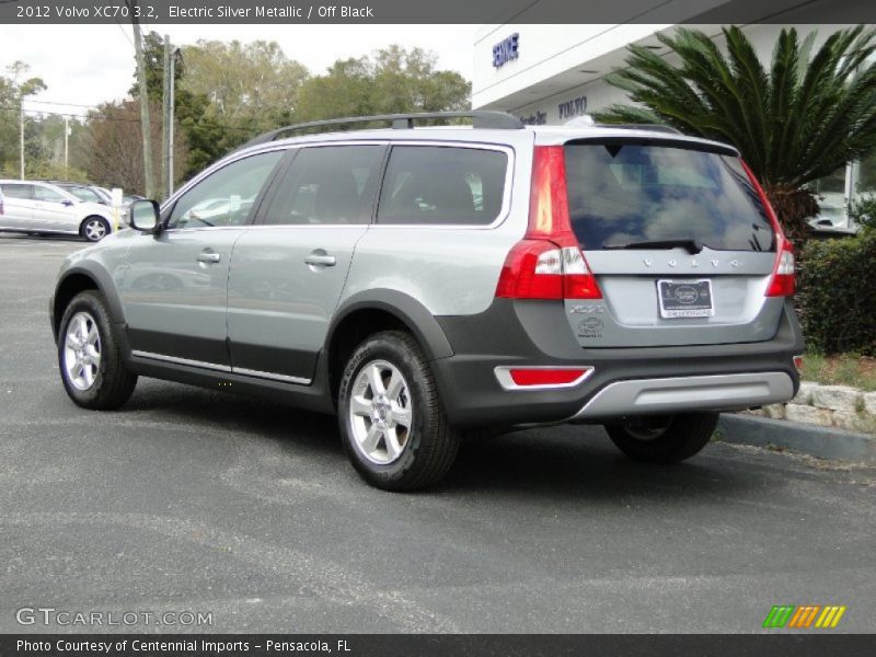 Electric Silver Metallic / Off Black 2012 Volvo XC70 3.2