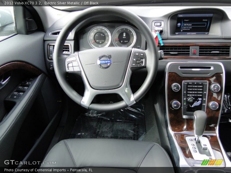 Electric Silver Metallic / Off Black 2012 Volvo XC70 3.2