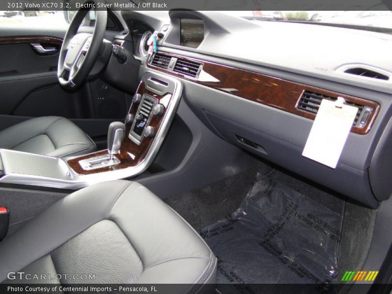 Electric Silver Metallic / Off Black 2012 Volvo XC70 3.2
