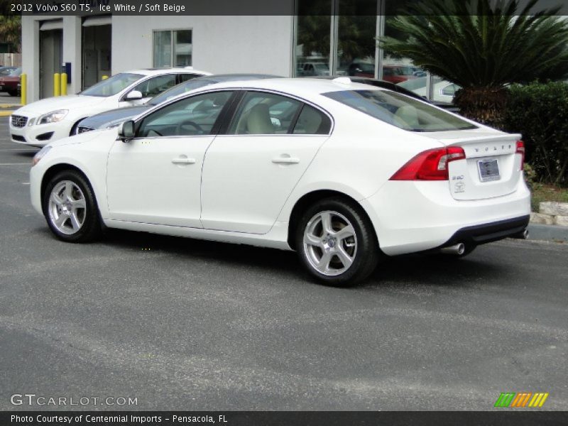 Ice White / Soft Beige 2012 Volvo S60 T5