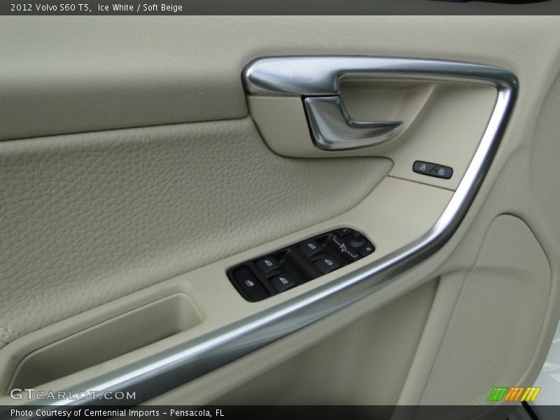 Ice White / Soft Beige 2012 Volvo S60 T5