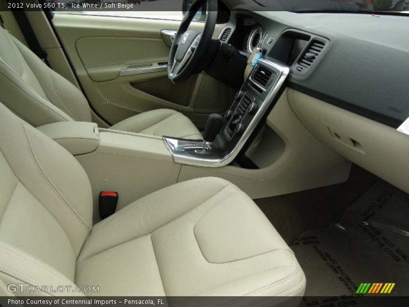 Ice White / Soft Beige 2012 Volvo S60 T5