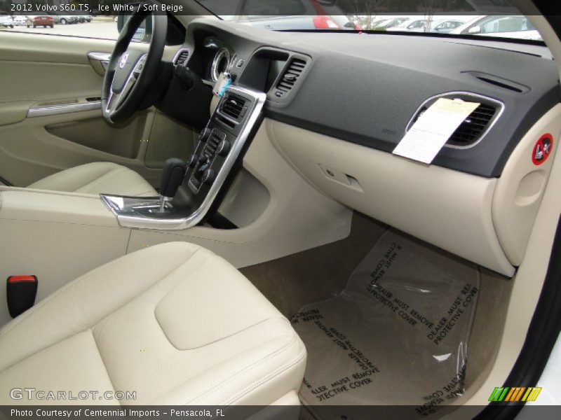 Ice White / Soft Beige 2012 Volvo S60 T5