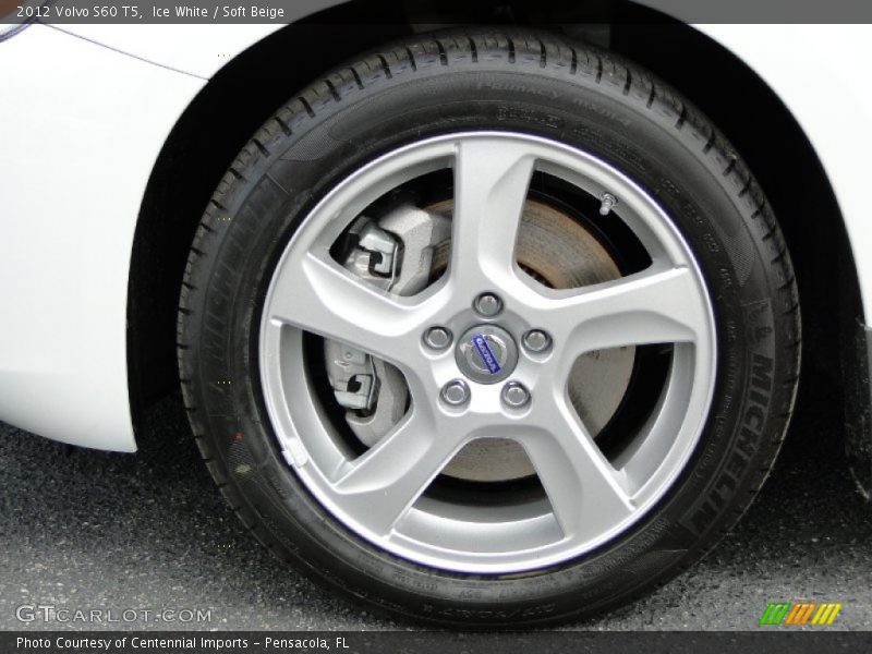 Ice White / Soft Beige 2012 Volvo S60 T5