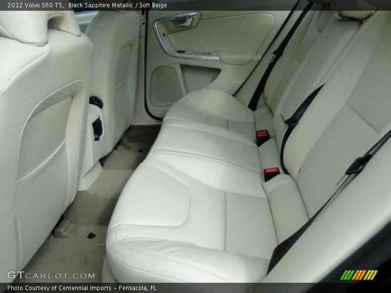 Black Sapphire Metallic / Soft Beige 2012 Volvo S60 T5