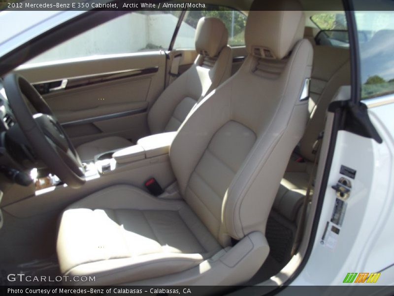 Arctic White / Almond/Mocha 2012 Mercedes-Benz E 350 Cabriolet