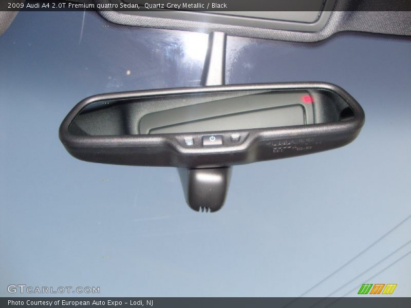 Quartz Grey Metallic / Black 2009 Audi A4 2.0T Premium quattro Sedan