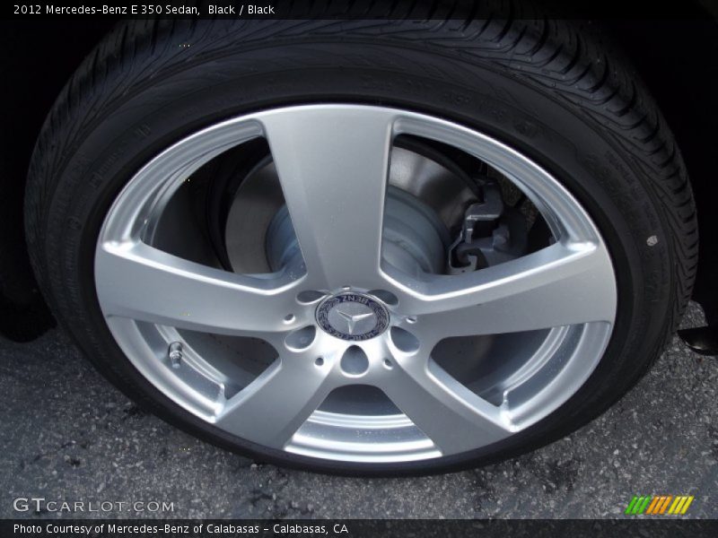 Black / Black 2012 Mercedes-Benz E 350 Sedan