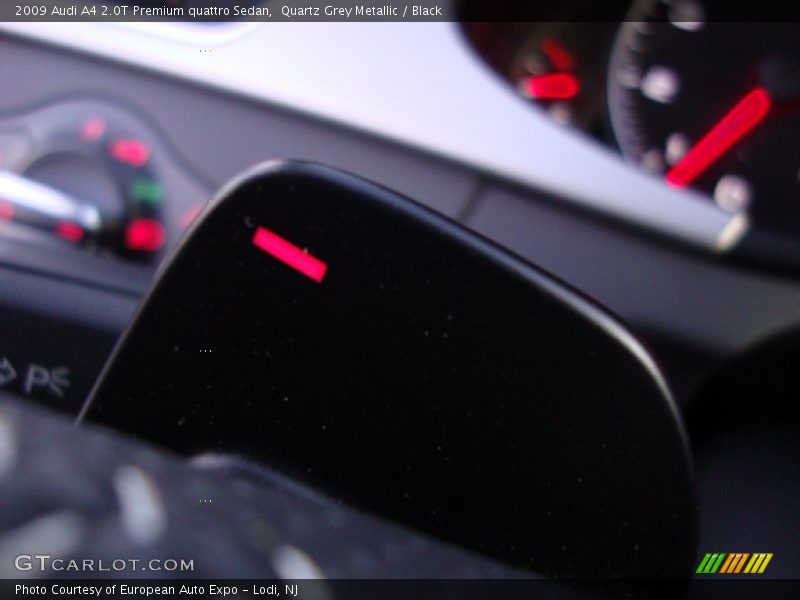 Quartz Grey Metallic / Black 2009 Audi A4 2.0T Premium quattro Sedan