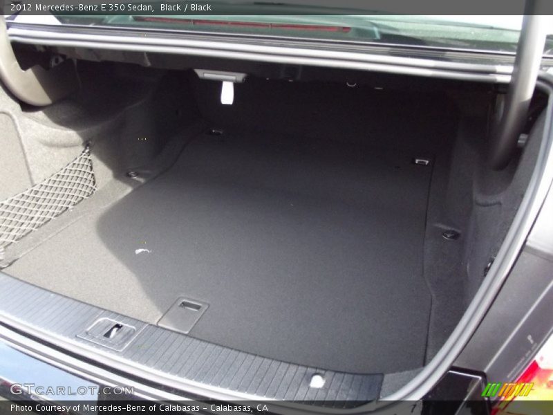Black / Black 2012 Mercedes-Benz E 350 Sedan