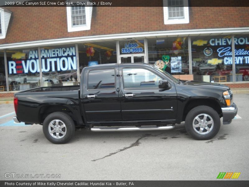 Onyx Black / Ebony 2009 GMC Canyon SLE Crew Cab 4x4