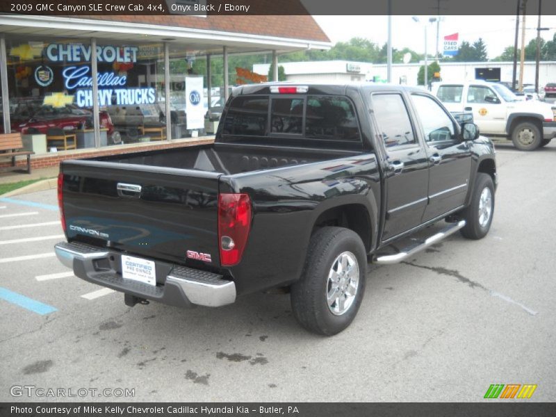 Onyx Black / Ebony 2009 GMC Canyon SLE Crew Cab 4x4