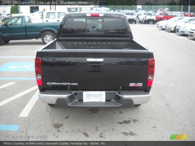 Onyx Black / Ebony 2009 GMC Canyon SLE Crew Cab 4x4