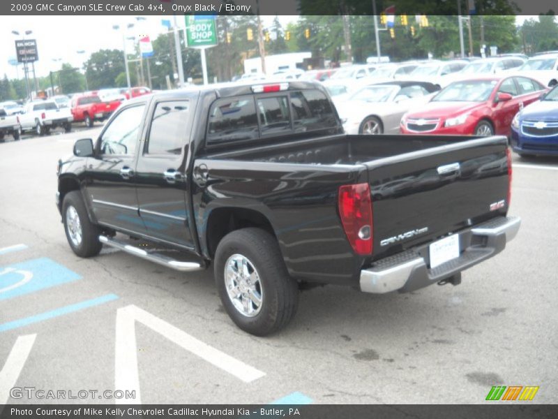 Onyx Black / Ebony 2009 GMC Canyon SLE Crew Cab 4x4
