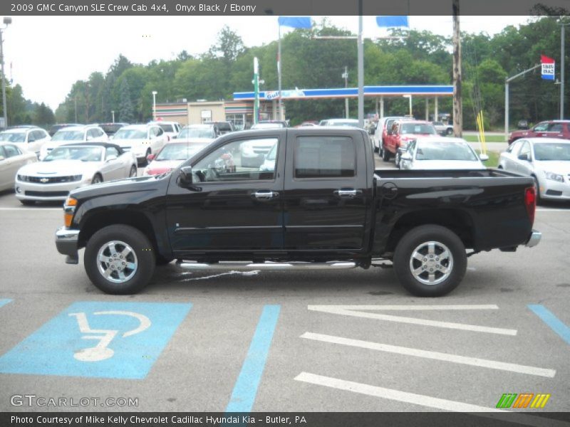 Onyx Black / Ebony 2009 GMC Canyon SLE Crew Cab 4x4