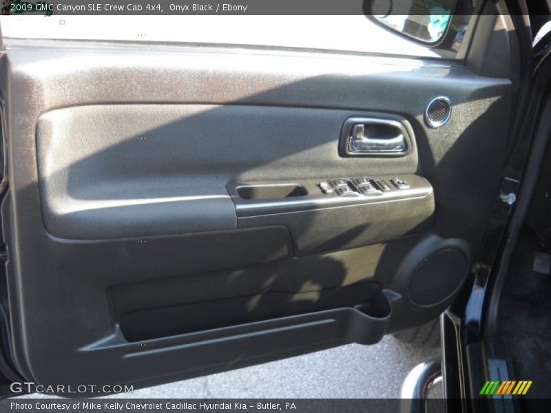 Onyx Black / Ebony 2009 GMC Canyon SLE Crew Cab 4x4
