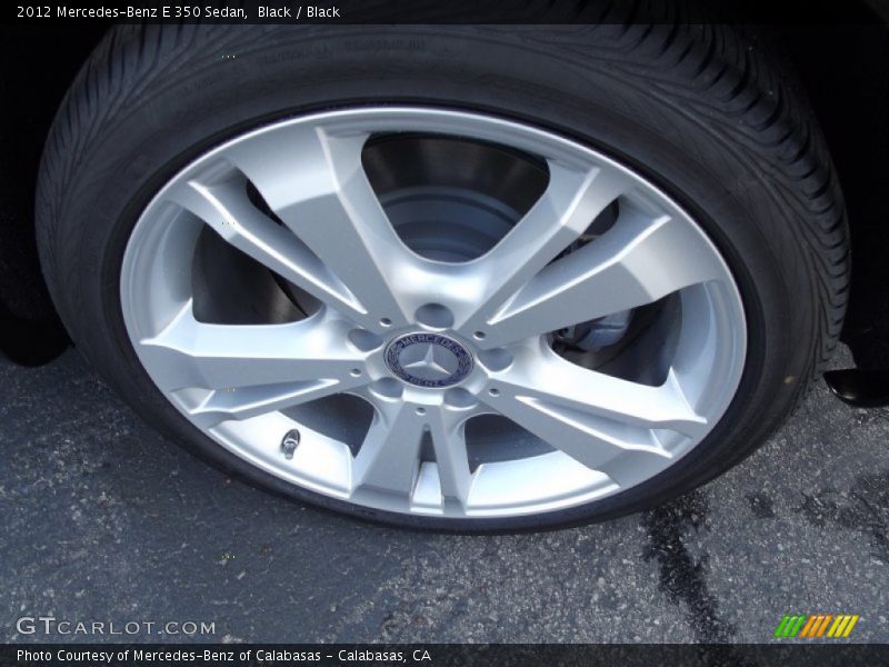 Black / Black 2012 Mercedes-Benz E 350 Sedan