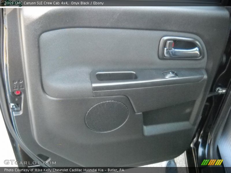 Onyx Black / Ebony 2009 GMC Canyon SLE Crew Cab 4x4