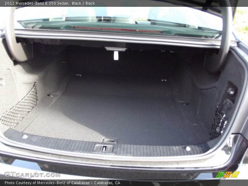 Black / Black 2012 Mercedes-Benz E 350 Sedan