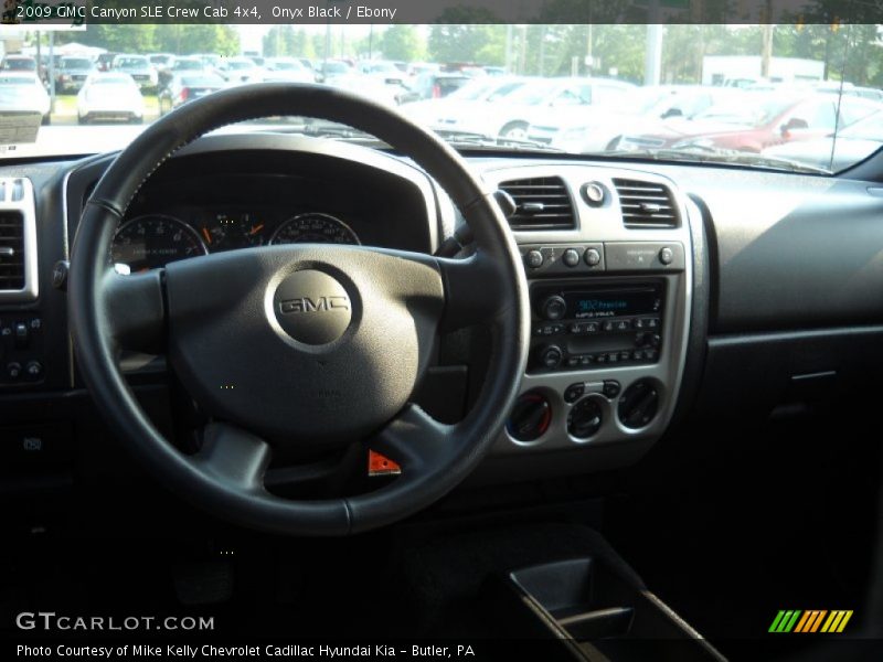 Onyx Black / Ebony 2009 GMC Canyon SLE Crew Cab 4x4