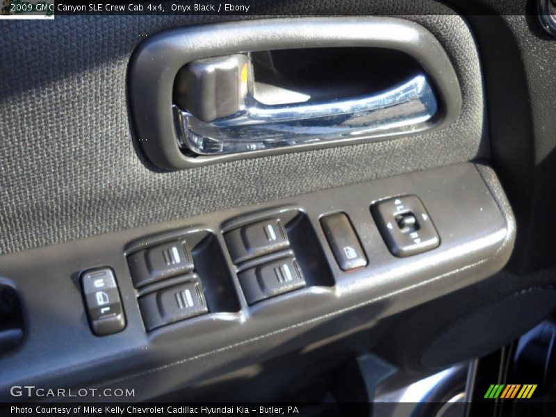 Onyx Black / Ebony 2009 GMC Canyon SLE Crew Cab 4x4