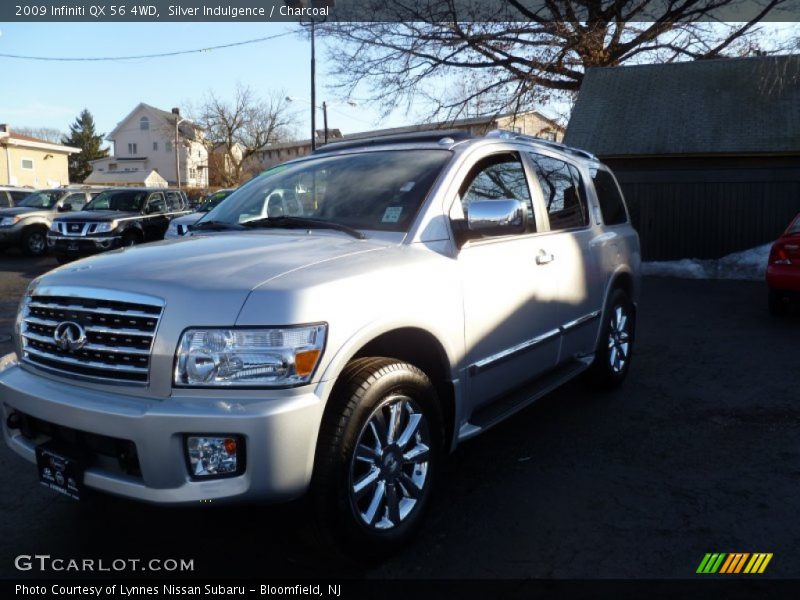 Silver Indulgence / Charcoal 2009 Infiniti QX 56 4WD