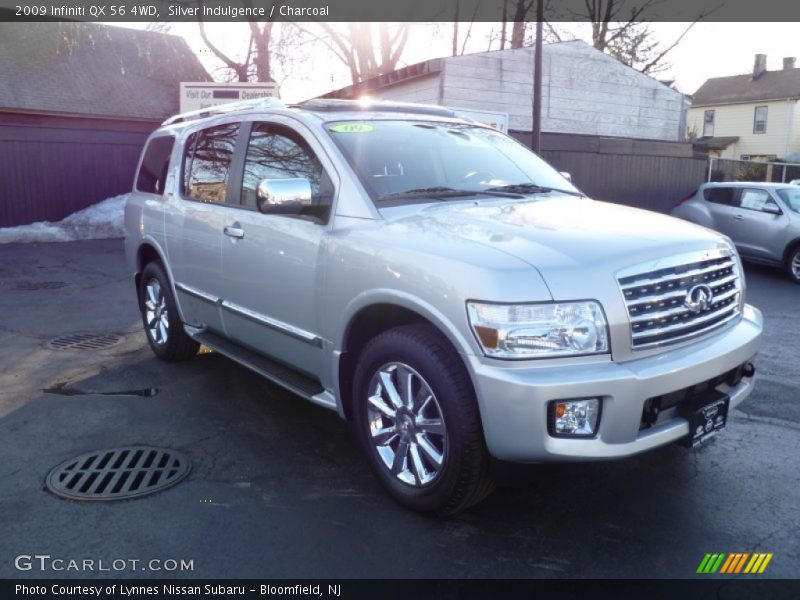 Silver Indulgence / Charcoal 2009 Infiniti QX 56 4WD