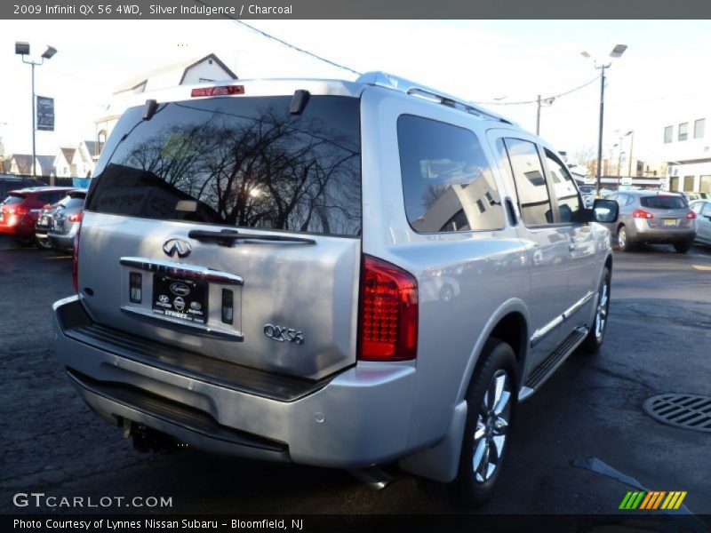 Silver Indulgence / Charcoal 2009 Infiniti QX 56 4WD