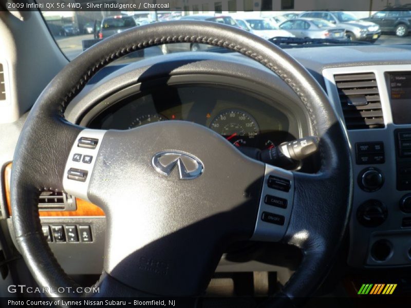 Silver Indulgence / Charcoal 2009 Infiniti QX 56 4WD