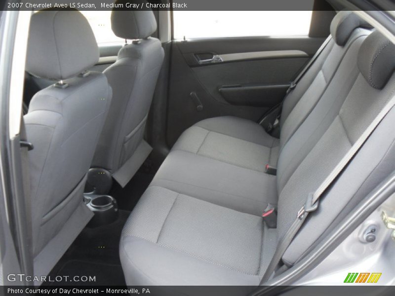 Medium Gray / Charcoal Black 2007 Chevrolet Aveo LS Sedan
