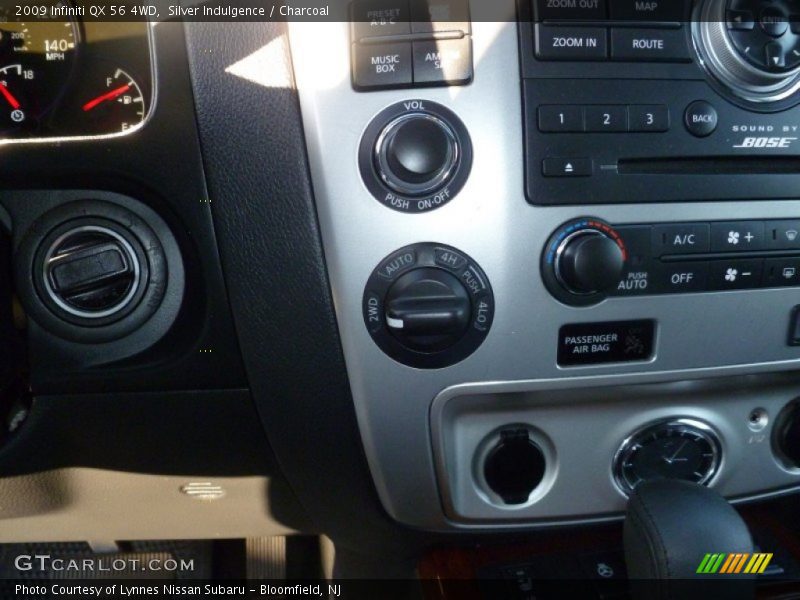 Silver Indulgence / Charcoal 2009 Infiniti QX 56 4WD