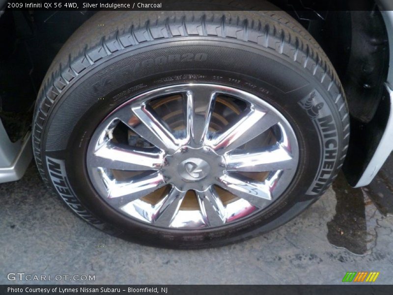 Silver Indulgence / Charcoal 2009 Infiniti QX 56 4WD