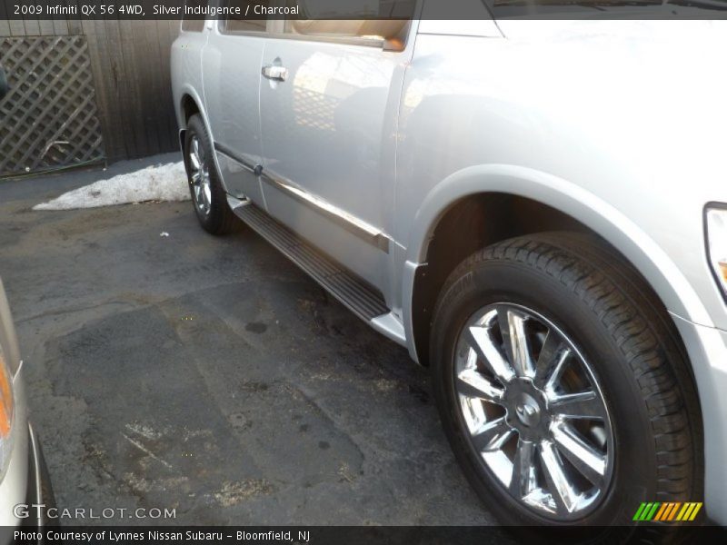 Silver Indulgence / Charcoal 2009 Infiniti QX 56 4WD