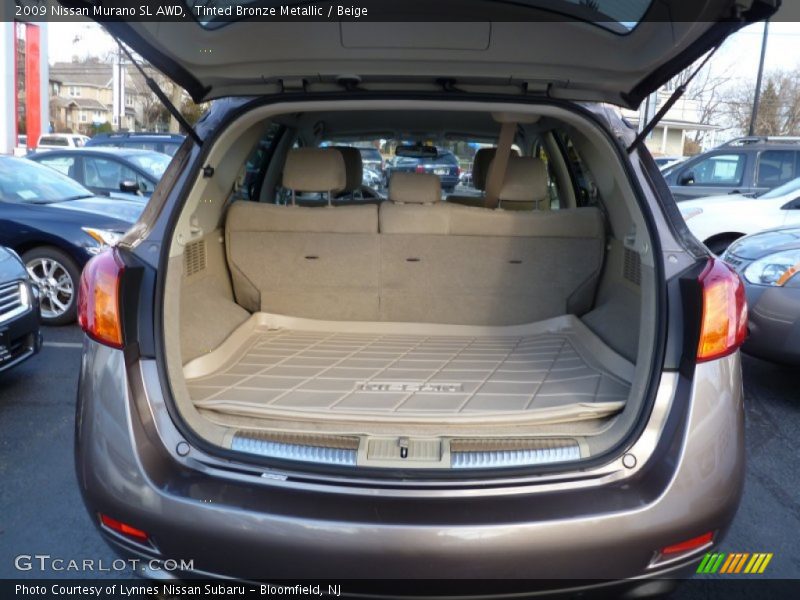 Tinted Bronze Metallic / Beige 2009 Nissan Murano SL AWD