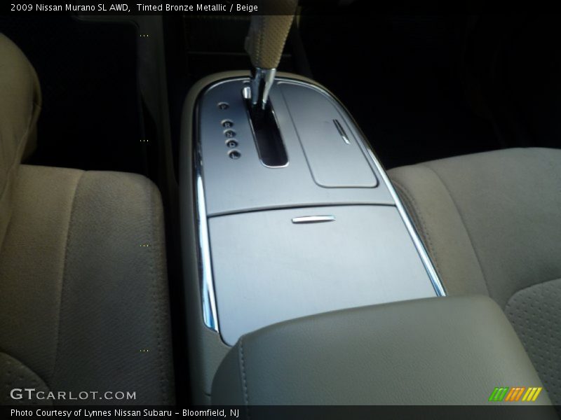 Tinted Bronze Metallic / Beige 2009 Nissan Murano SL AWD