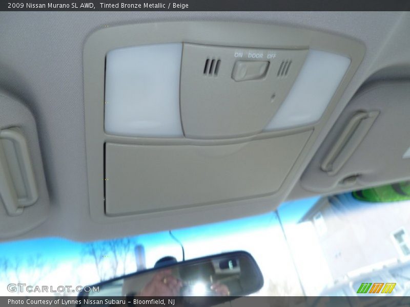 Tinted Bronze Metallic / Beige 2009 Nissan Murano SL AWD